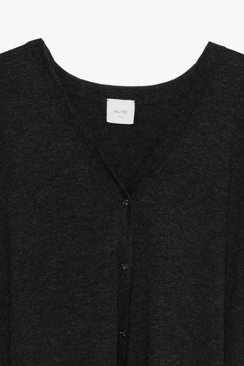 Cardigan Grigio Donna - 3