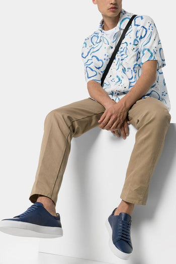 Clean 90 Uomo Scarpa Blu - 2