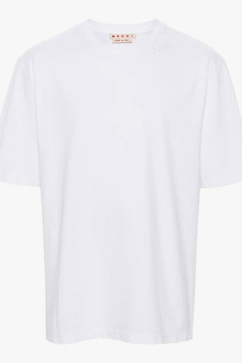 T-shirt Bianco Uomo Tinta Unita - 5