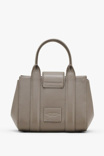 The Turnlock Crossbody Tote Bag Donna Borsa Grigio - 2
