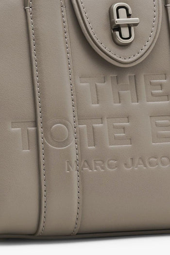 The Turnlock Crossbody Tote Bag Donna Borsa Grigio - 5