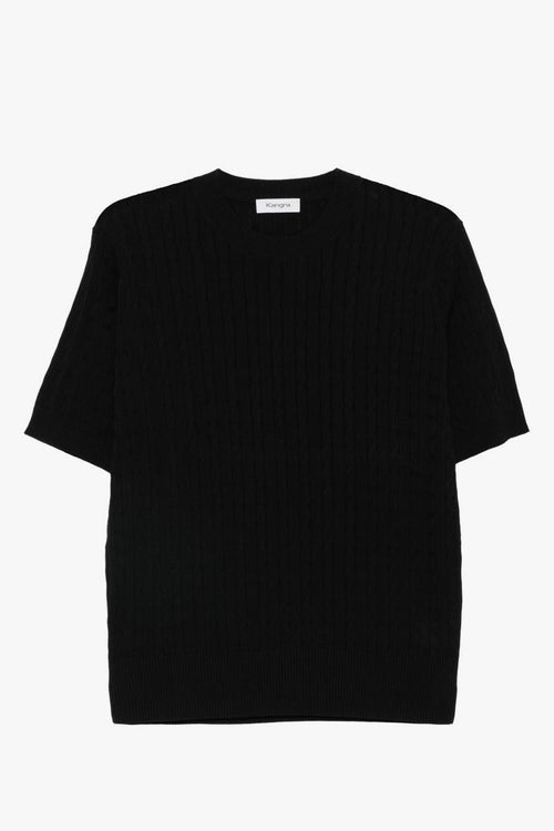 Maglia Coste Uomo Nero