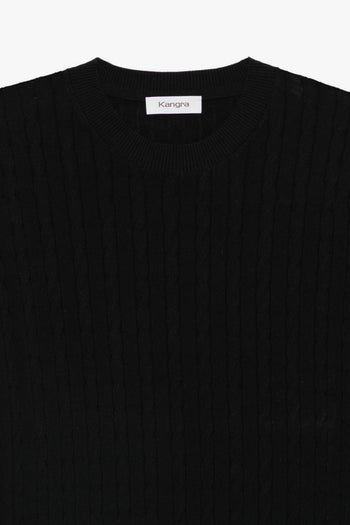 Maglia Coste Uomo Nero - 3