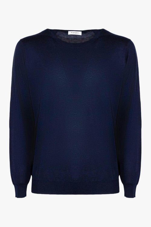 Maglia Maniche Lunghe Uomo Blu