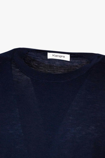 Maglia Maniche Lunghe Uomo Blu - 3