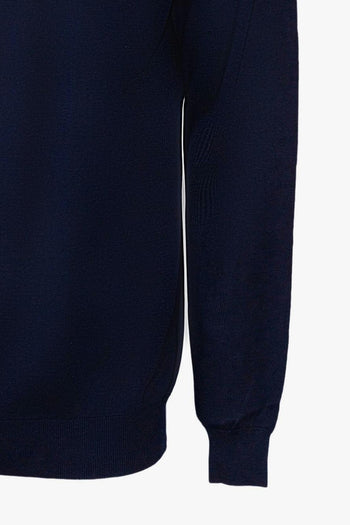 Maglia Maniche Lunghe Uomo Blu - 4