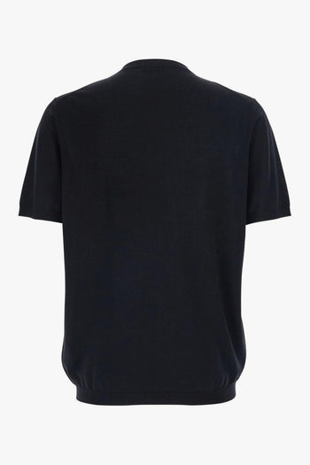 Maglia Scollo Tondo Uomo Nero - 2