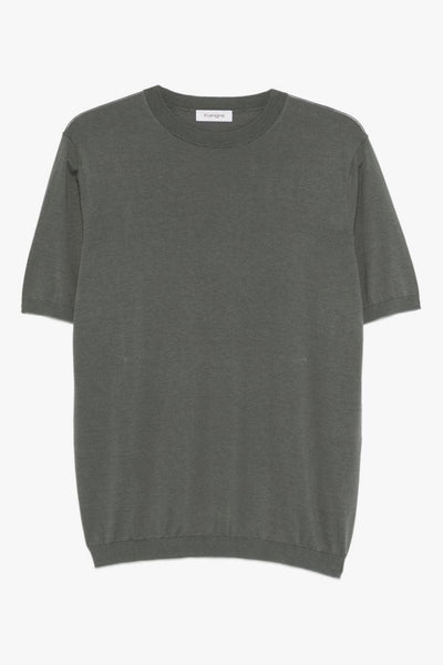 Maglia Scollo Tondo Uomo Verde