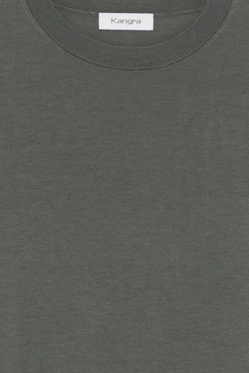 Maglia Scollo Tondo Uomo Verde - 3