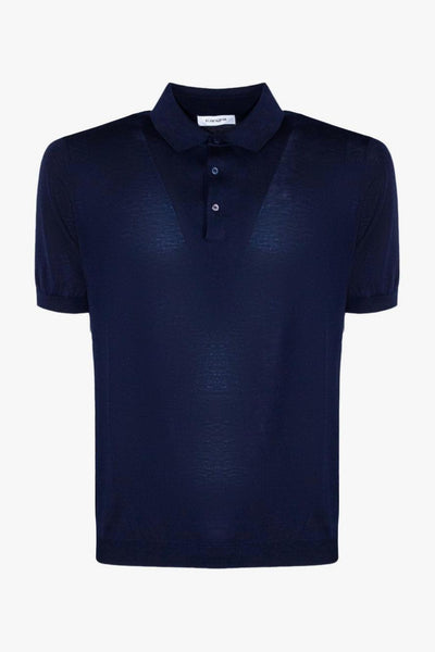Polo Maniche Corte Uomo Blu