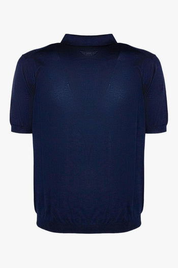 Polo Maniche Corte Uomo Blu - 2