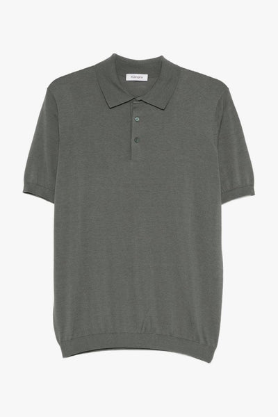 Polo Tre Bottoni Uomo Verde