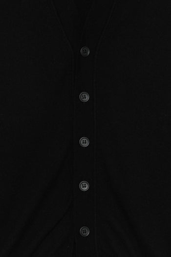 Cardigan con Bottoni Uomo Nero - 3