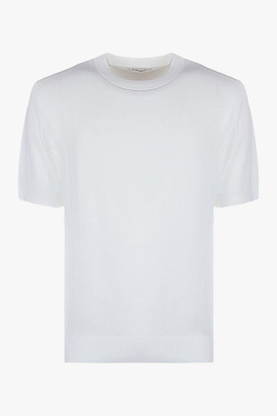 Maglia Costine Uomo Bianco