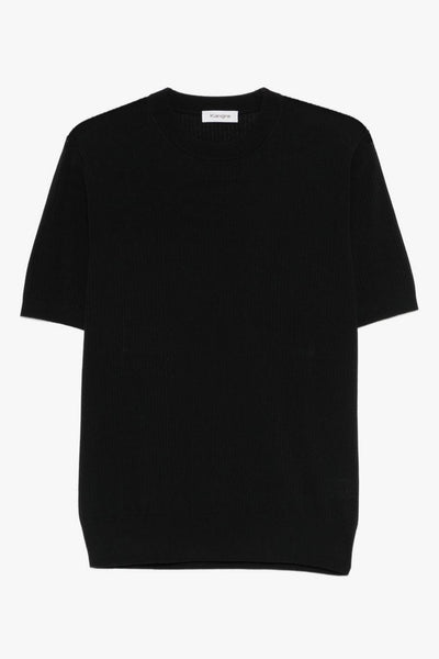Maglia Maniche Corte Uomo Nero