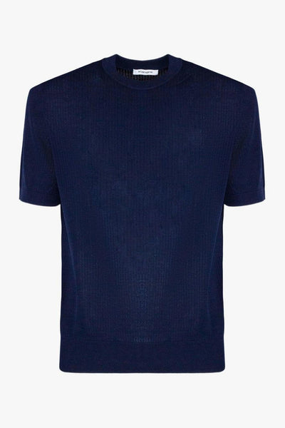 Maglia Costine Uomo Blu