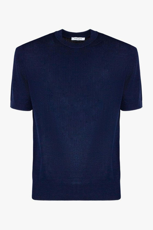 Maglia Costine Uomo Blu