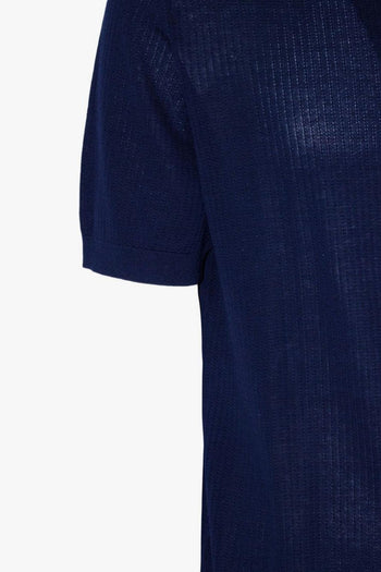 Maglia Costine Uomo Blu - 2