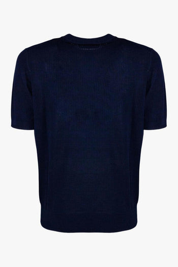 Maglia Costine Uomo Blu - 3