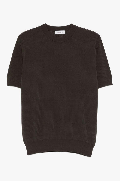 Maglia Costine Uomo Marrone