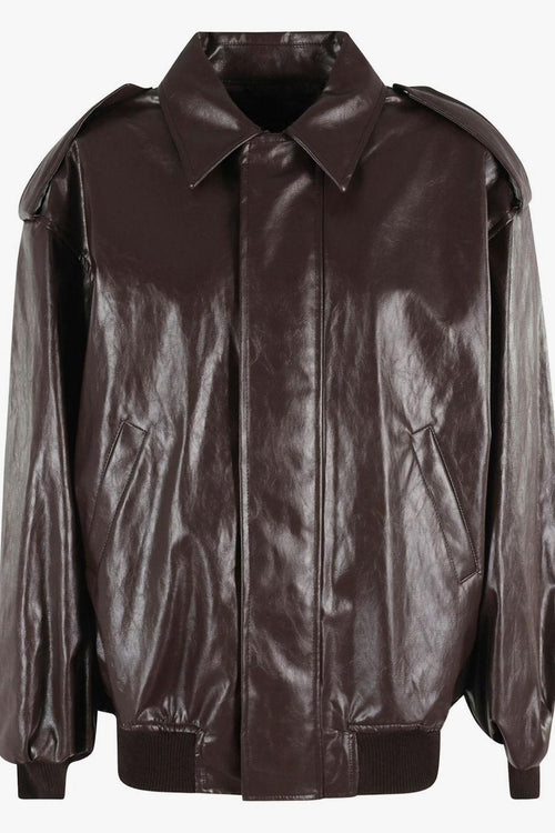 Giubbotto Marrone Donna