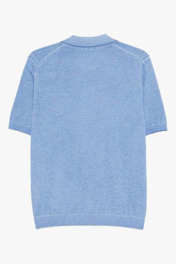 Polo Lavata Uomo Blu - 2
