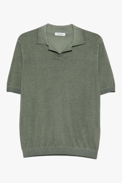 Polo Lavata Uomo Verde