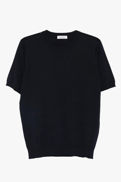 Maglia Maniche Corte Uomo Blu