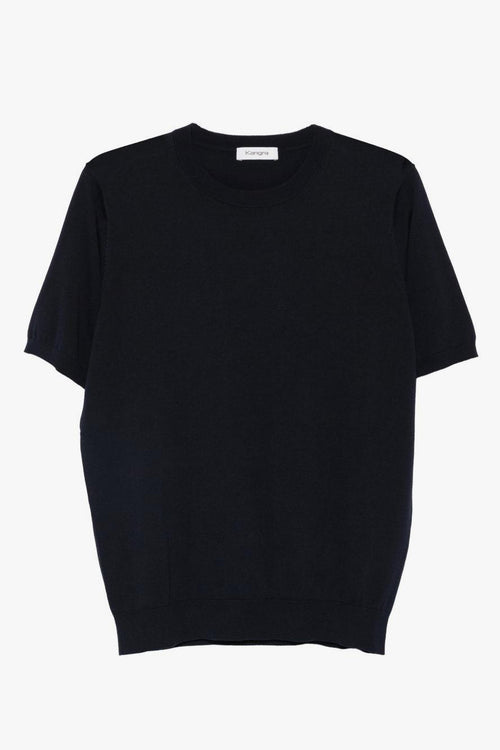 Maglia Maniche Corte Uomo Blu