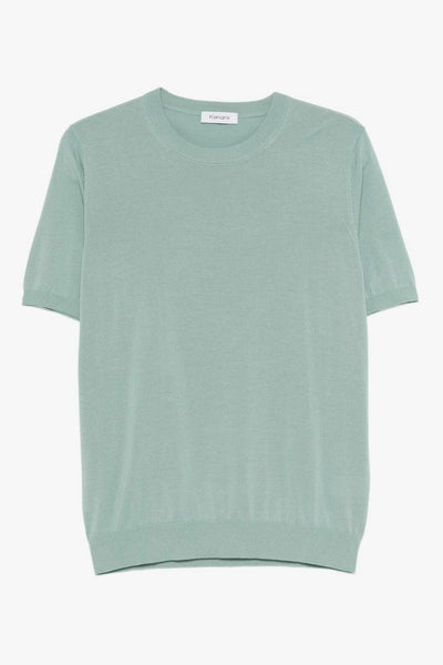 Maglia Scollo Tondo Uomo Verde