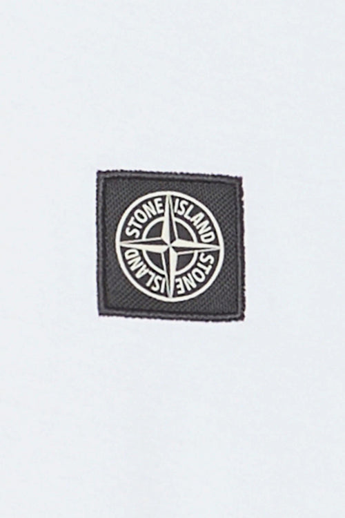 T-Shirt Bianco Uomo Patch Logo