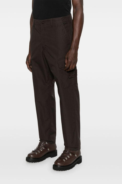 Pantalone Marrone Uomo Cargo