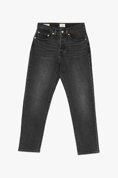 Jeans Nero Donna 501 Cropped
