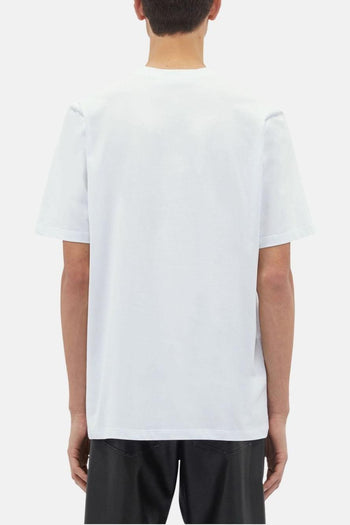 T-shirt Bianco Uomo Logo Scollo - 7