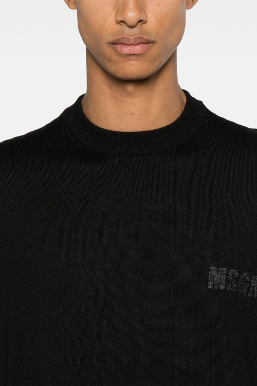 Maglia Nero Uomo Maxi Logo Posteriore - 2