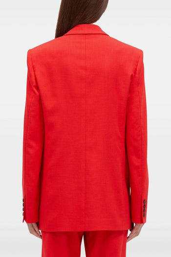 Donna Giacca Rosso Monopetto - 3