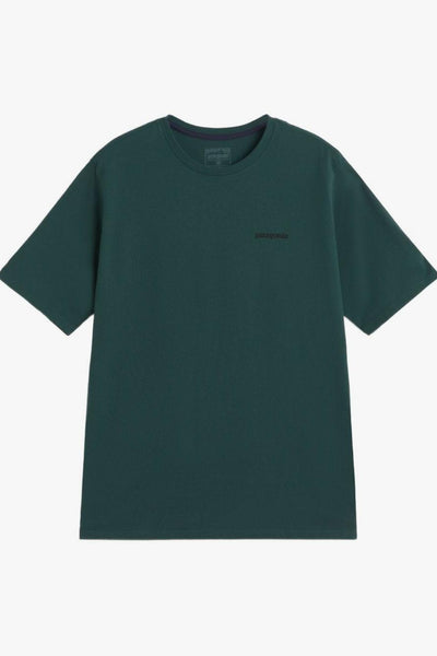 T-shirt Verde Uomo Stampa Posteriore