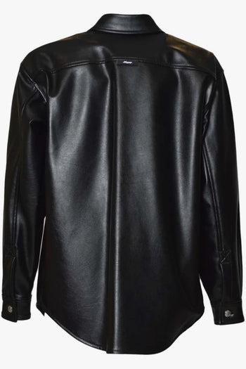 Camicia Nero Uomo Finish Lucido - 2