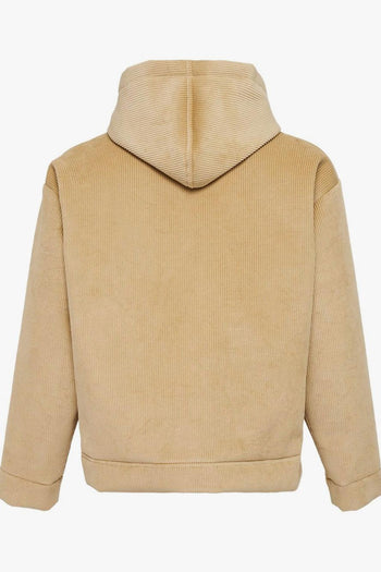 Giubbotto Marrone Uomo Costine Millerighe - 2