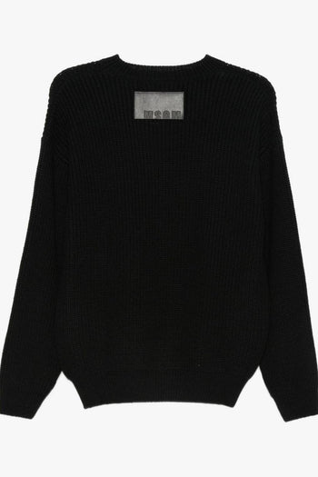 Maglia Nero Uomo Banda a Contrasto - 2