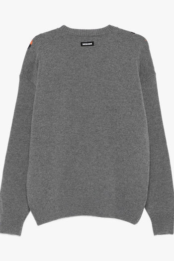 Maglia Grigio Uomo Motivo Grafico - 2