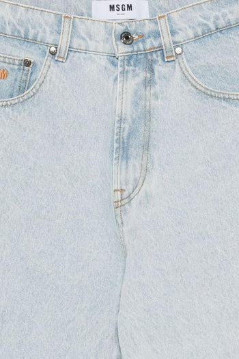 Jeans Blu Uomo Cinque Tasche - 3