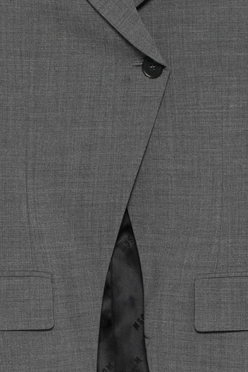 Giacca Grigio Donna Monopetto - 3