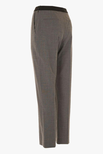 Pantalone Grigio Donna Banda - 2