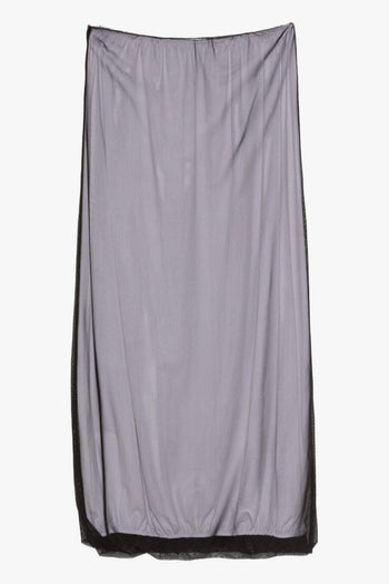 Gonna Bianco-Nero Donna a Strati - 5