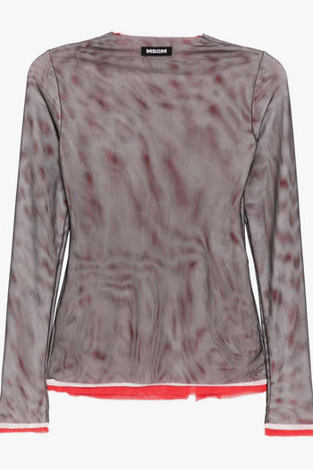 Blusa Nero Donna a Strati - 2