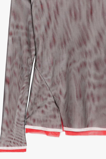 Blusa Nero Donna a Strati - 3