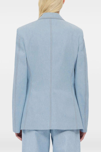 Giacca Jeans Donna Blu - 4