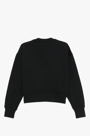 Felpa Logo Merletto Donna Nero - 2
