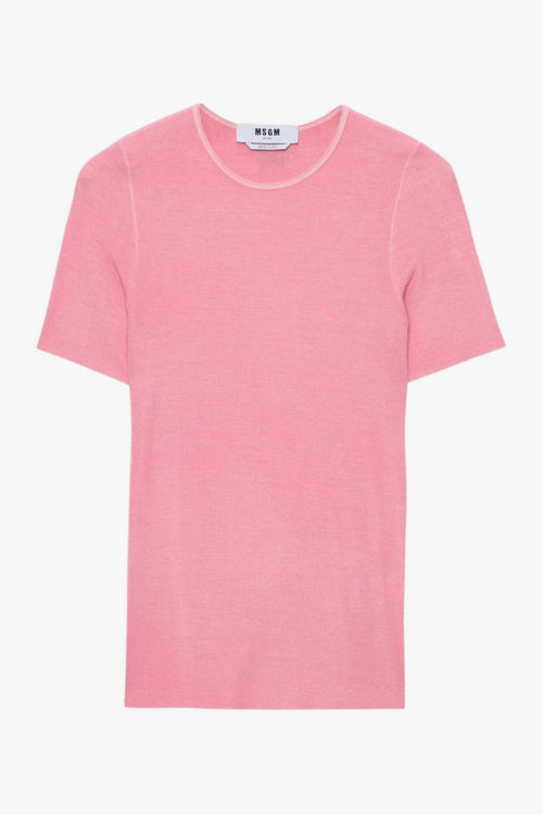 T-shirt Essenziale Donna Rosa